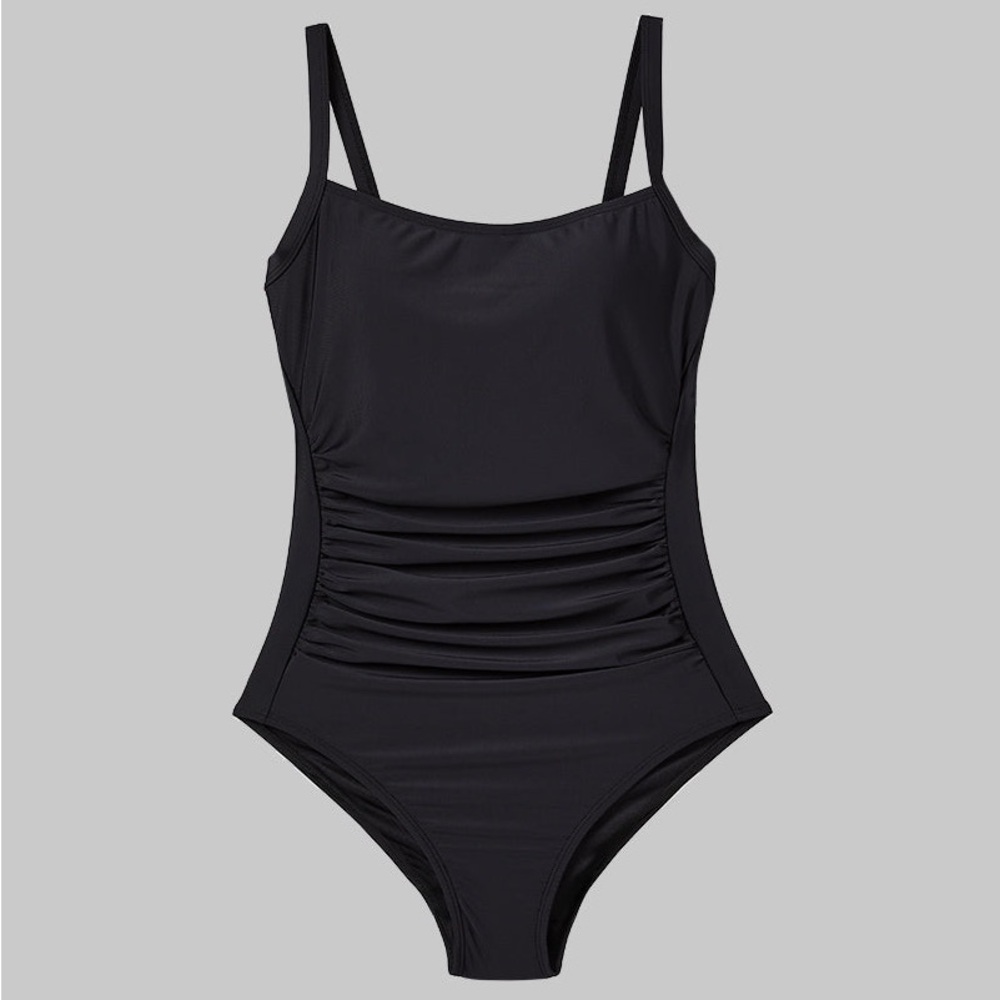 Black One Piece Bathing Suit